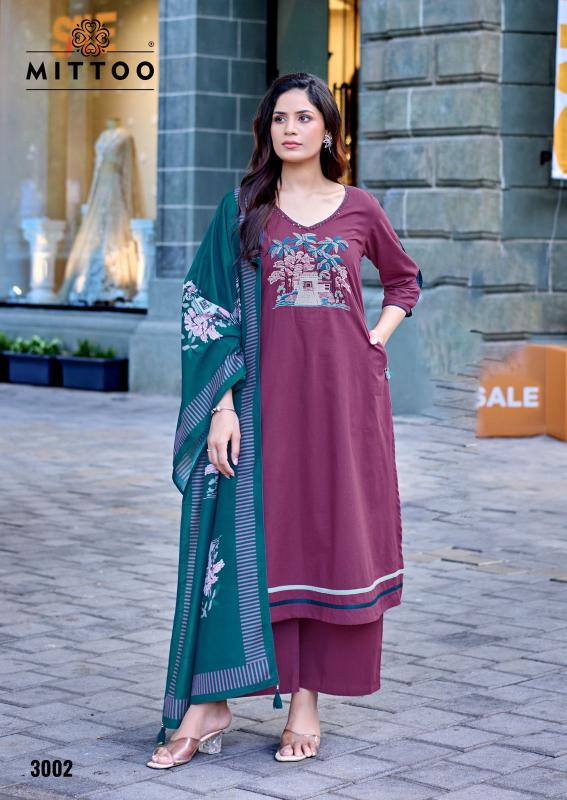 Mittoo resham 3pcs wholesale kurti website